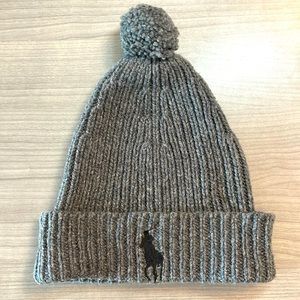 Polo Ralph Lauren Winter Beanie Men in Gray
